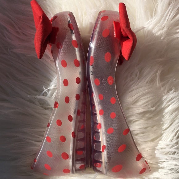 Melissa Ultragirl Minnie Mouse Polka Dot Flats - Picture 5 of 12